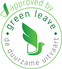 Uitvaartverzekering vergelijken afsluiten - Keurmerk Duurzame Uitvaart GreenLeave logo2 vierkant