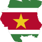 Surinaamse begrafenis of uitvaart - Surinaamse vlag